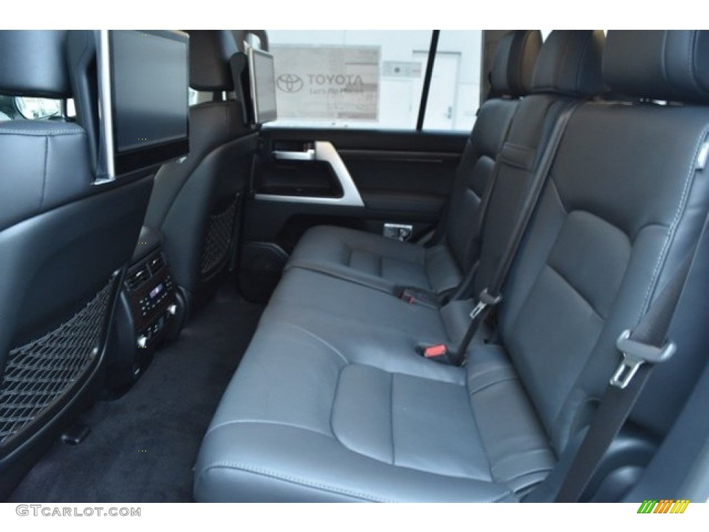 Black Interior 2019 Toyota Land Cruiser 4WD Photo #130204333