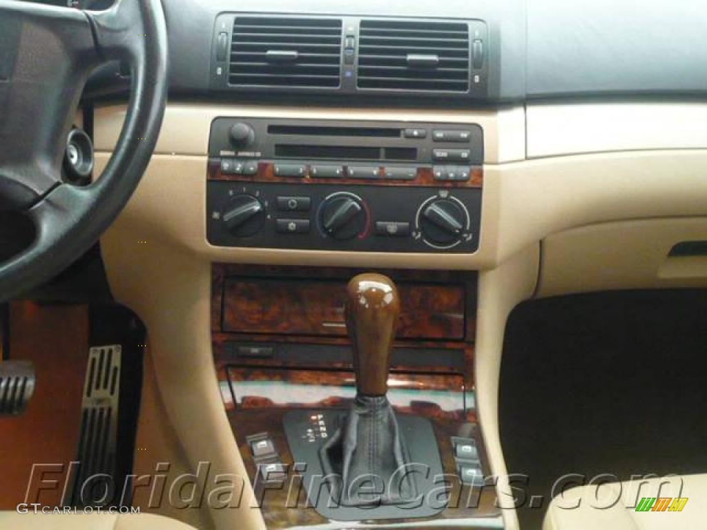 2001 3 Series 325i Sedan - Orient Blue Metallic / Sand photo #18