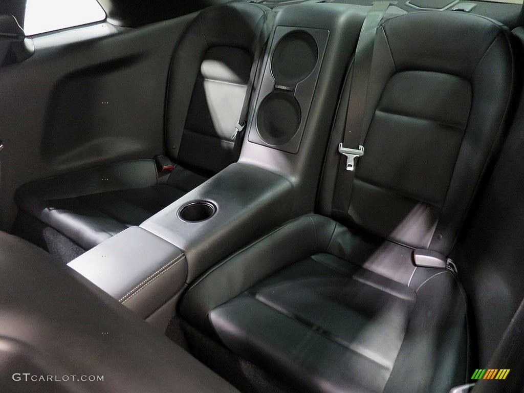 2015 Nissan GT-R Black Edition Rear Seat Photos