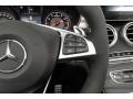 Black 2018 Mercedes-Benz C 63 AMG Cabriolet Steering Wheel