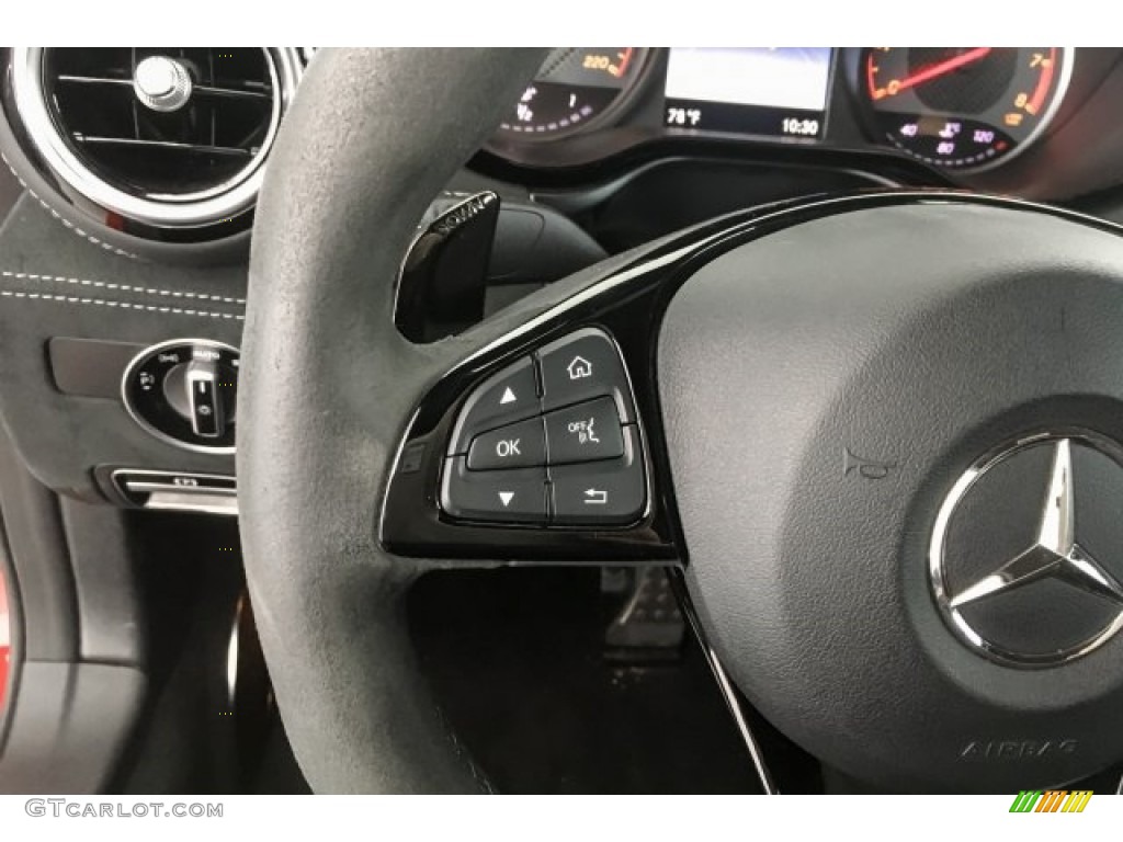 2018 Mercedes-Benz AMG GT R Coupe Black w/Dinamica Steering Wheel Photo #130207348