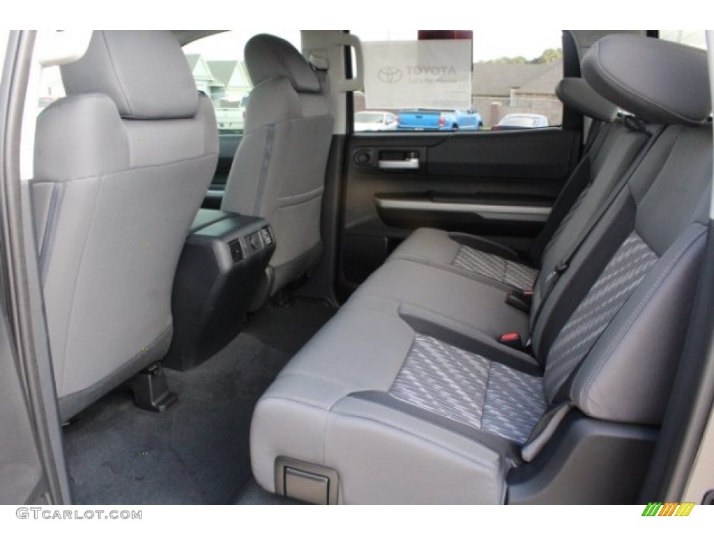 2019 Toyota Tundra TSS Off Road CrewMax 4x4 Rear Seat Photo #130209118