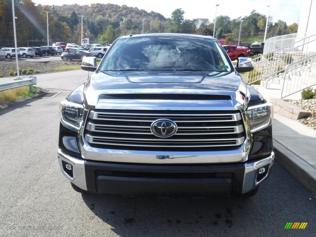 2018 Tundra Limited CrewMax 4x4 - Midnight Black Metallic / Black photo #6