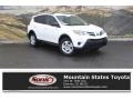 Super White 2015 Toyota RAV4 LE