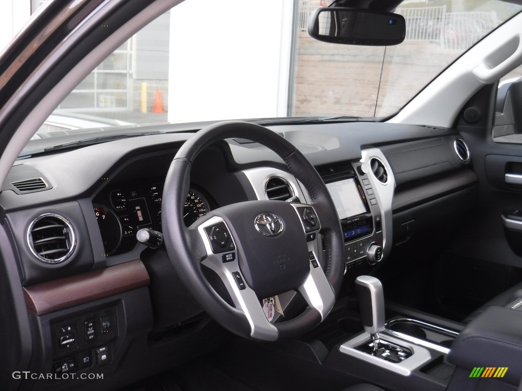 2018 Tundra Limited CrewMax 4x4 - Midnight Black Metallic / Black photo #15