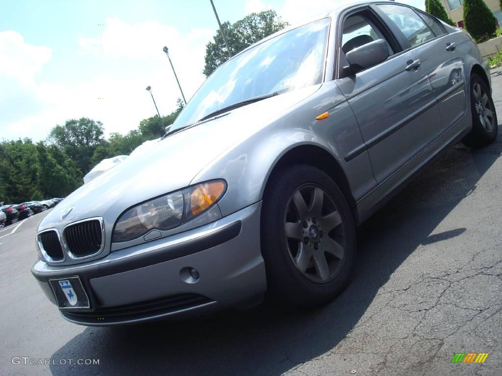 2004 3 Series 325xi Sedan - Silver Grey Metallic / Grey photo #2