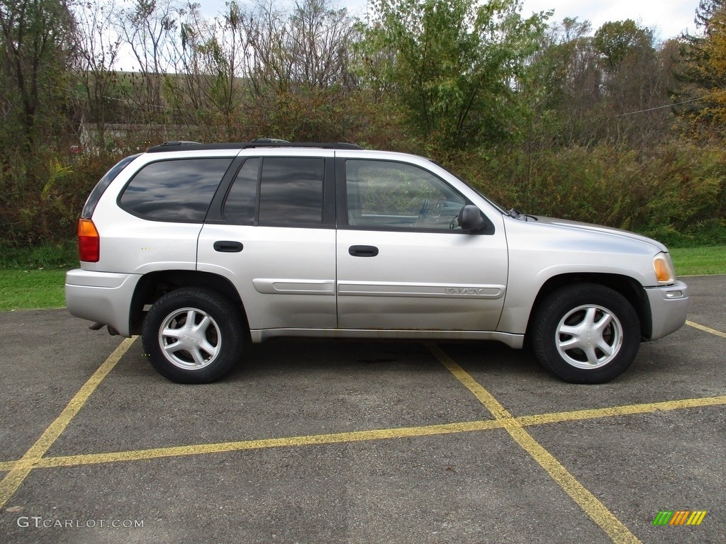 2004 Envoy SLE 4x4 - Liquid Silver Metallic / Medium Pewter photo #2