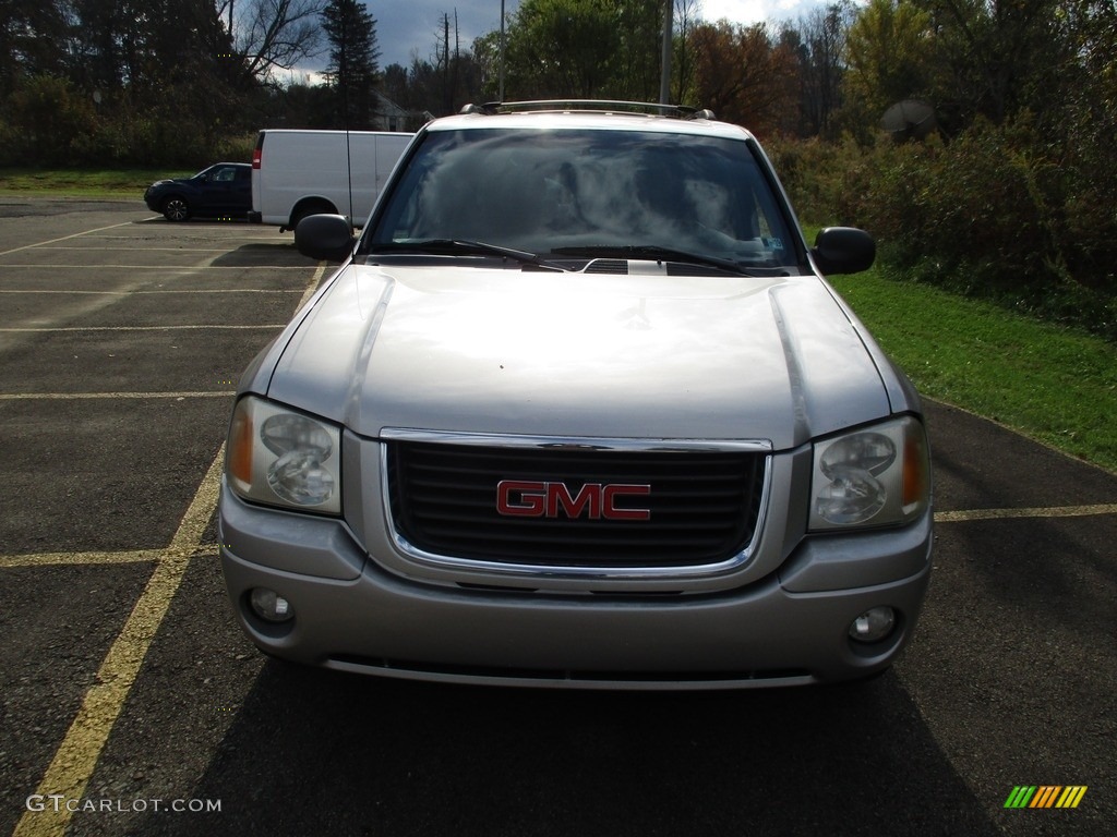 2004 Envoy SLE 4x4 - Liquid Silver Metallic / Medium Pewter photo #13