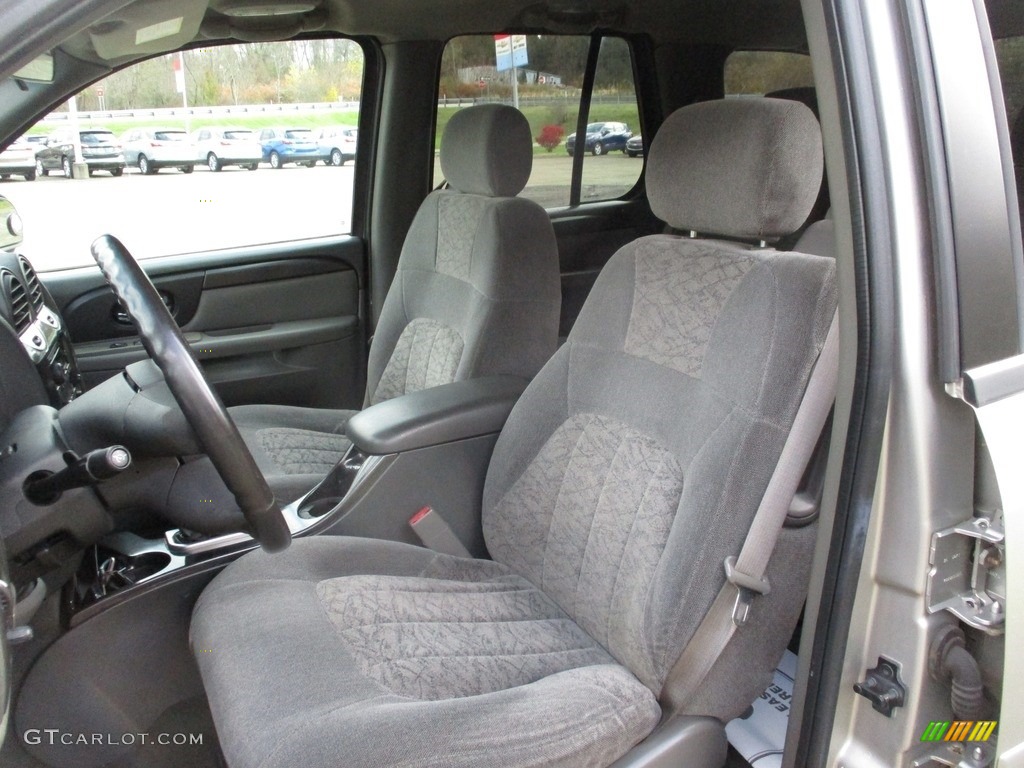 2004 Envoy SLE 4x4 - Liquid Silver Metallic / Medium Pewter photo #18
