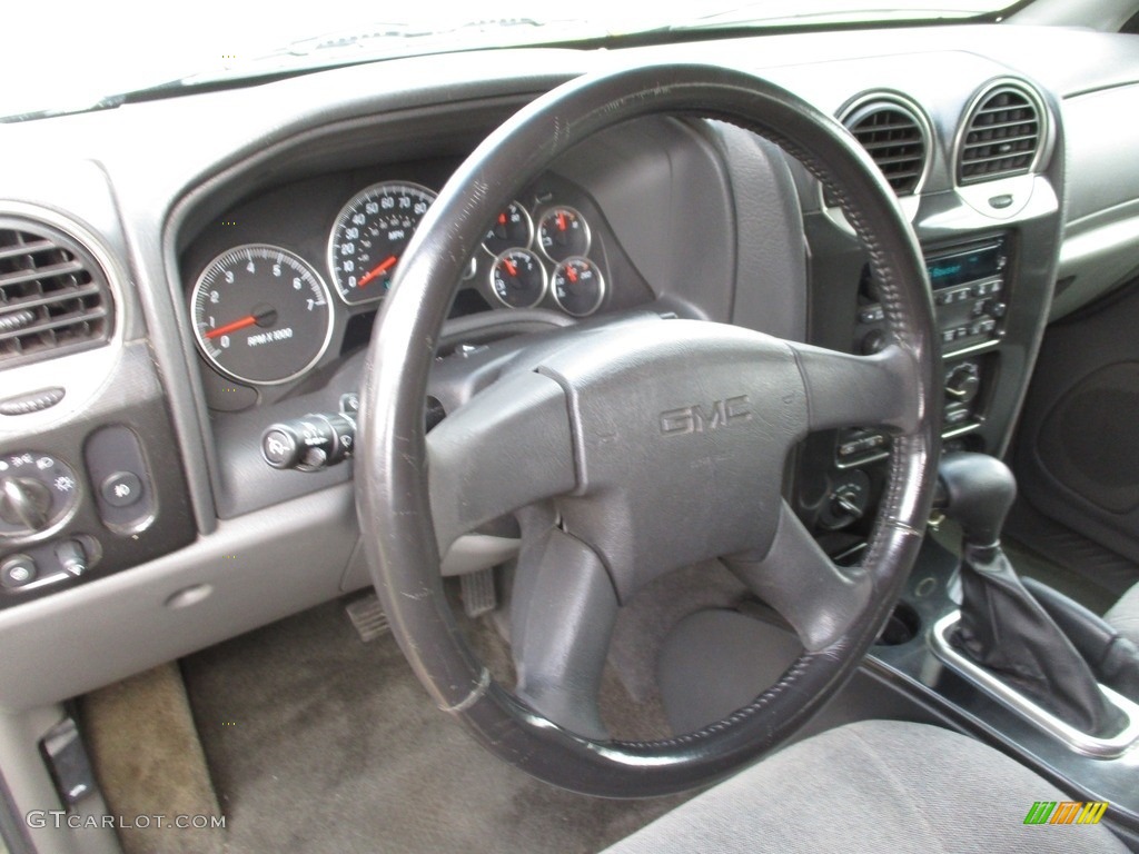 2004 Envoy SLE 4x4 - Liquid Silver Metallic / Medium Pewter photo #21