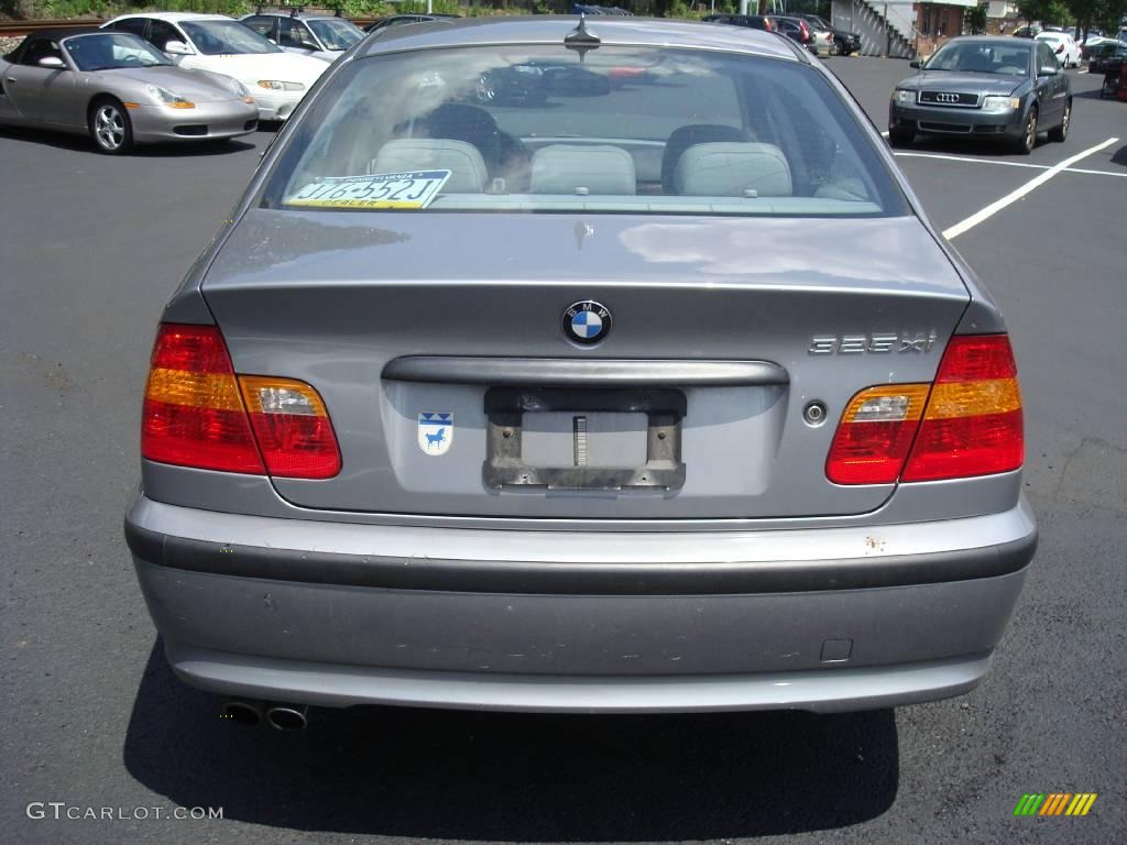 2004 3 Series 325xi Sedan - Silver Grey Metallic / Grey photo #7