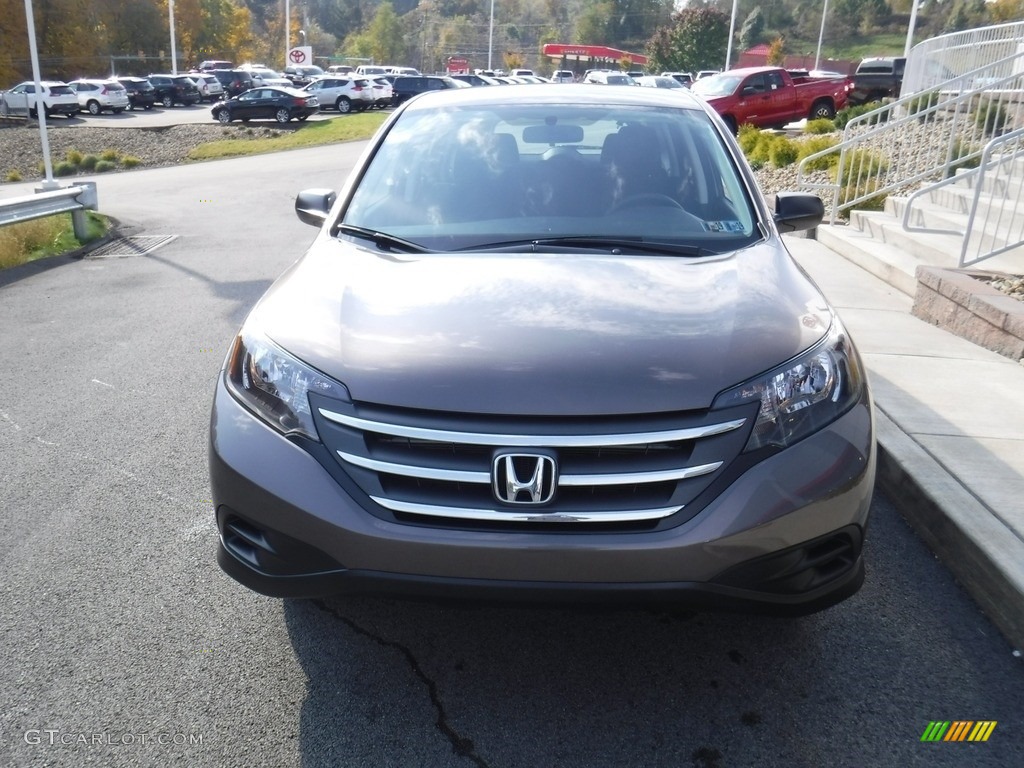 2014 CR-V LX AWD - Urban Titanium Metallic / Black photo #4