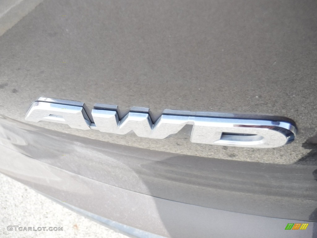 2014 CR-V LX AWD - Urban Titanium Metallic / Black photo #8