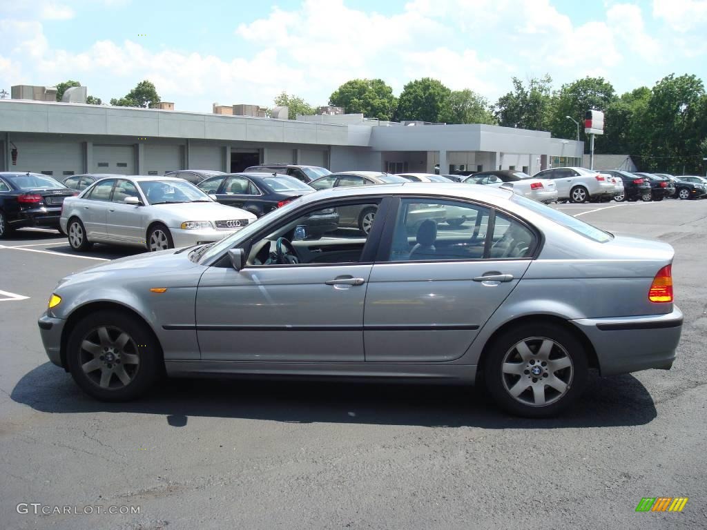 2004 3 Series 325xi Sedan - Silver Grey Metallic / Grey photo #9