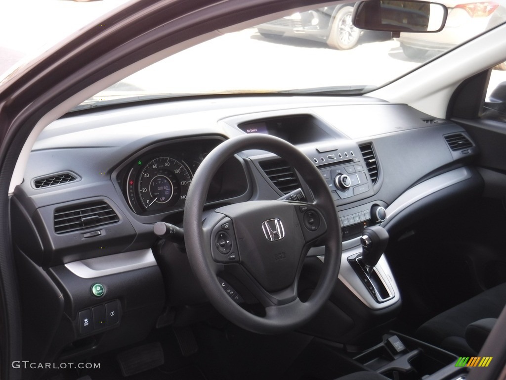 2014 CR-V LX AWD - Urban Titanium Metallic / Black photo #10