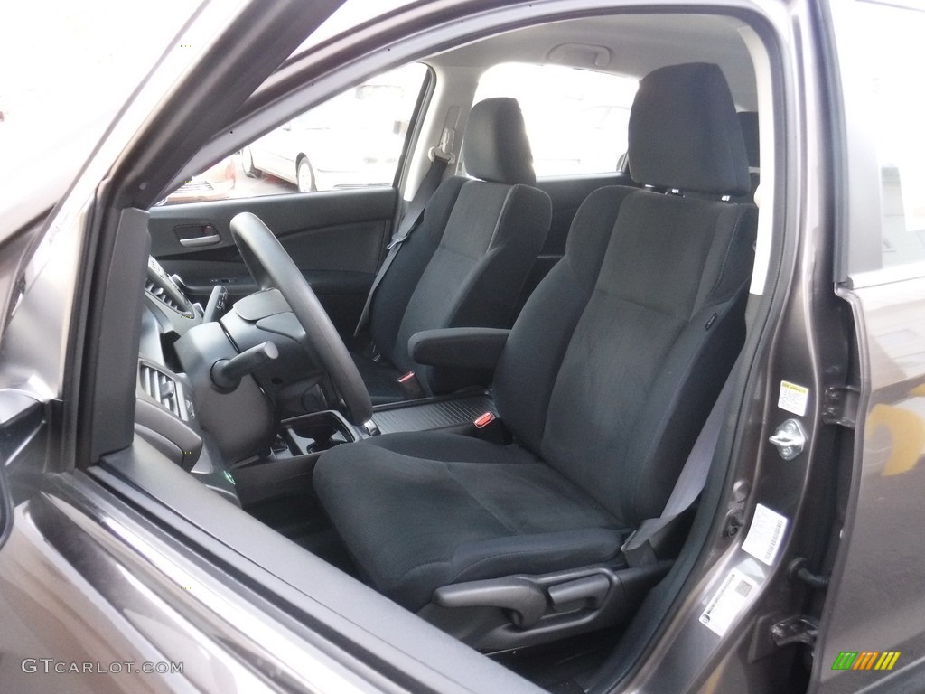 2014 CR-V LX AWD - Urban Titanium Metallic / Black photo #12