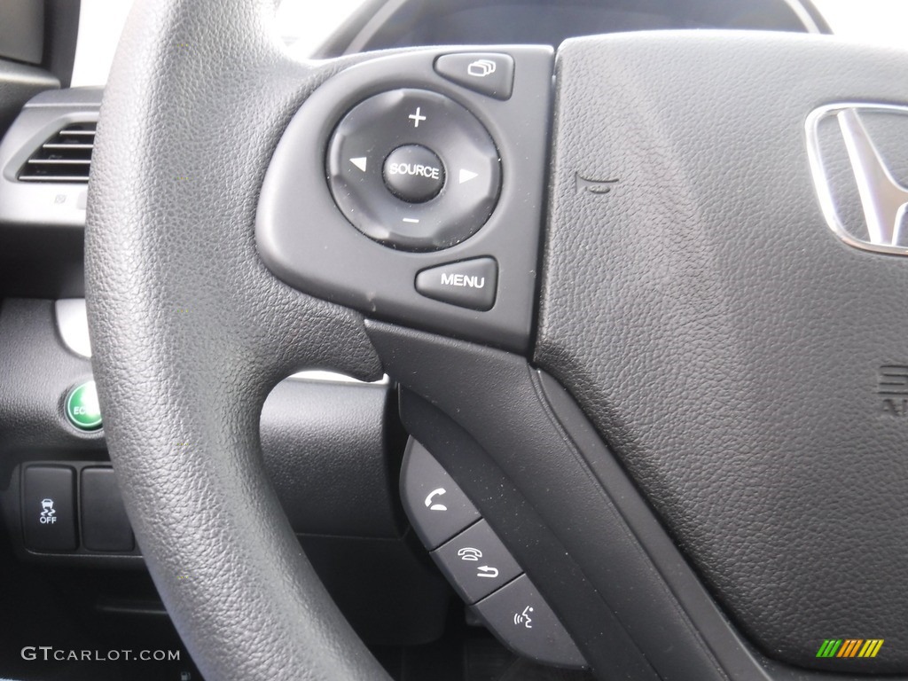 2014 CR-V LX AWD - Urban Titanium Metallic / Black photo #17