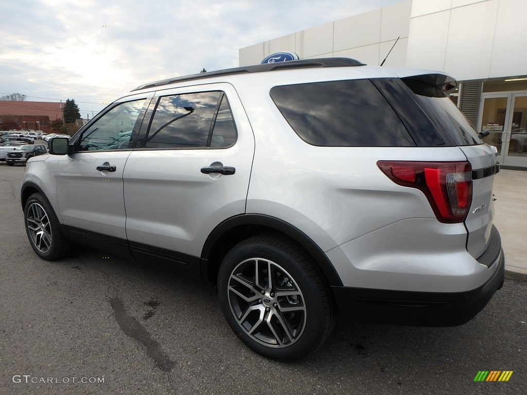2019 Explorer Sport 4WD - Ingot Silver / Medium Black photo #8