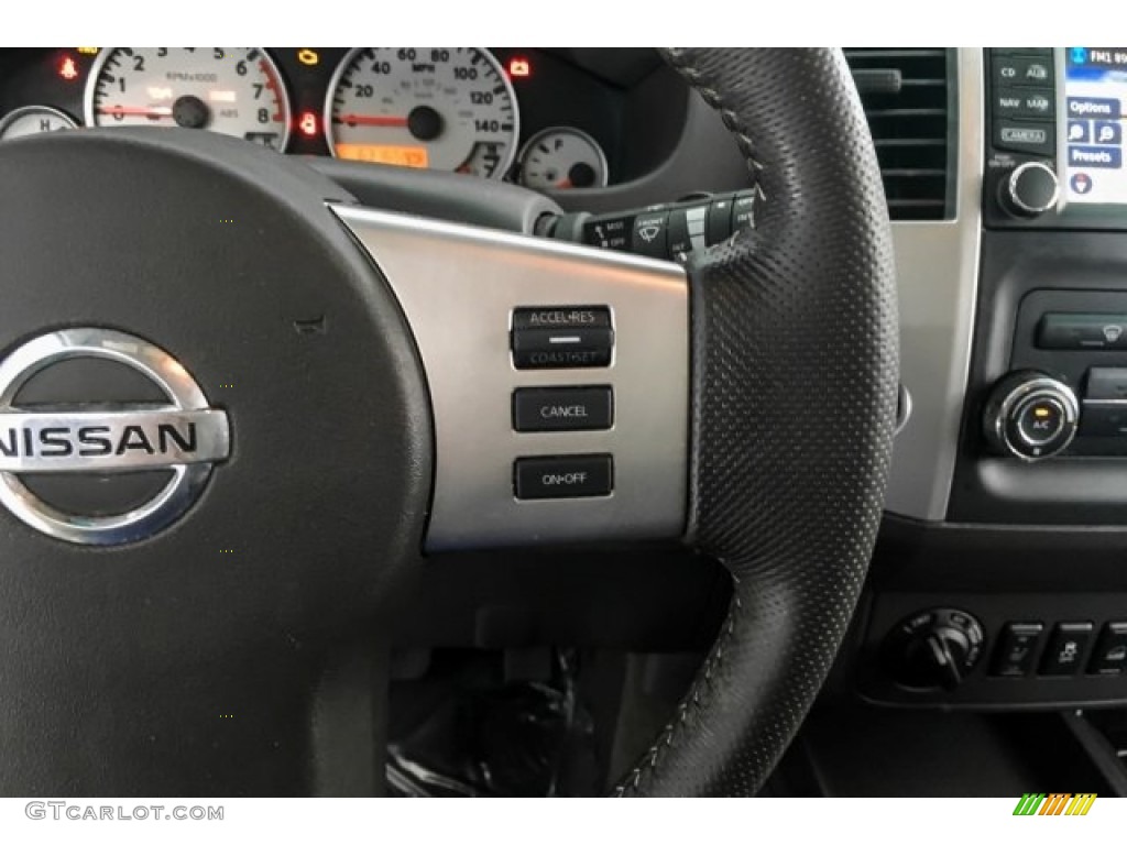 2015 Xterra PRO-4X 4x4 - Super Black / PRO-4X Gray/Steel photo #16