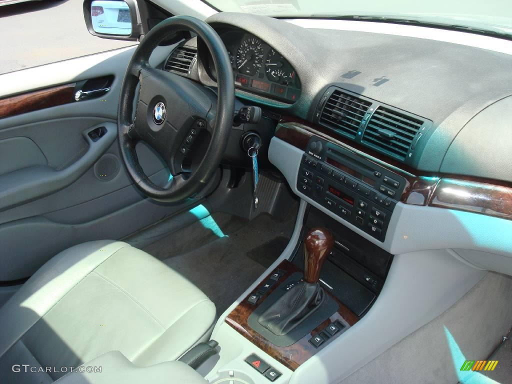 2004 3 Series 325xi Sedan - Silver Grey Metallic / Grey photo #18