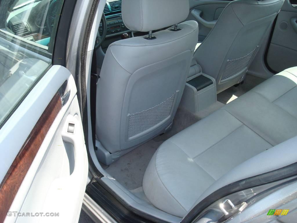 2004 3 Series 325xi Sedan - Silver Grey Metallic / Grey photo #20