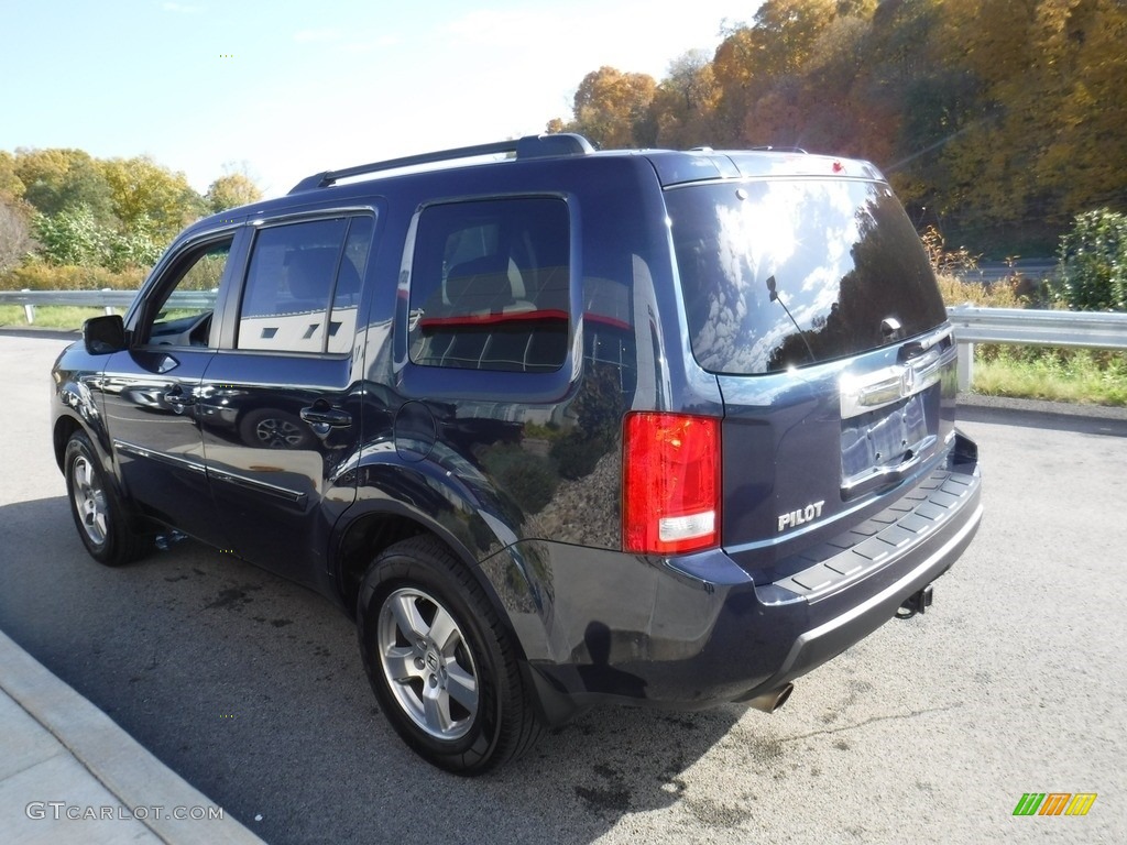 2011 Pilot EX-L 4WD - Bali Blue Pearl / Gray photo #8