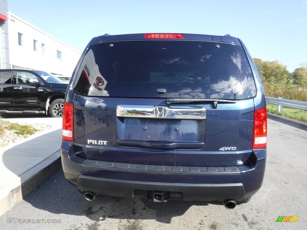 2011 Pilot EX-L 4WD - Bali Blue Pearl / Gray photo #9