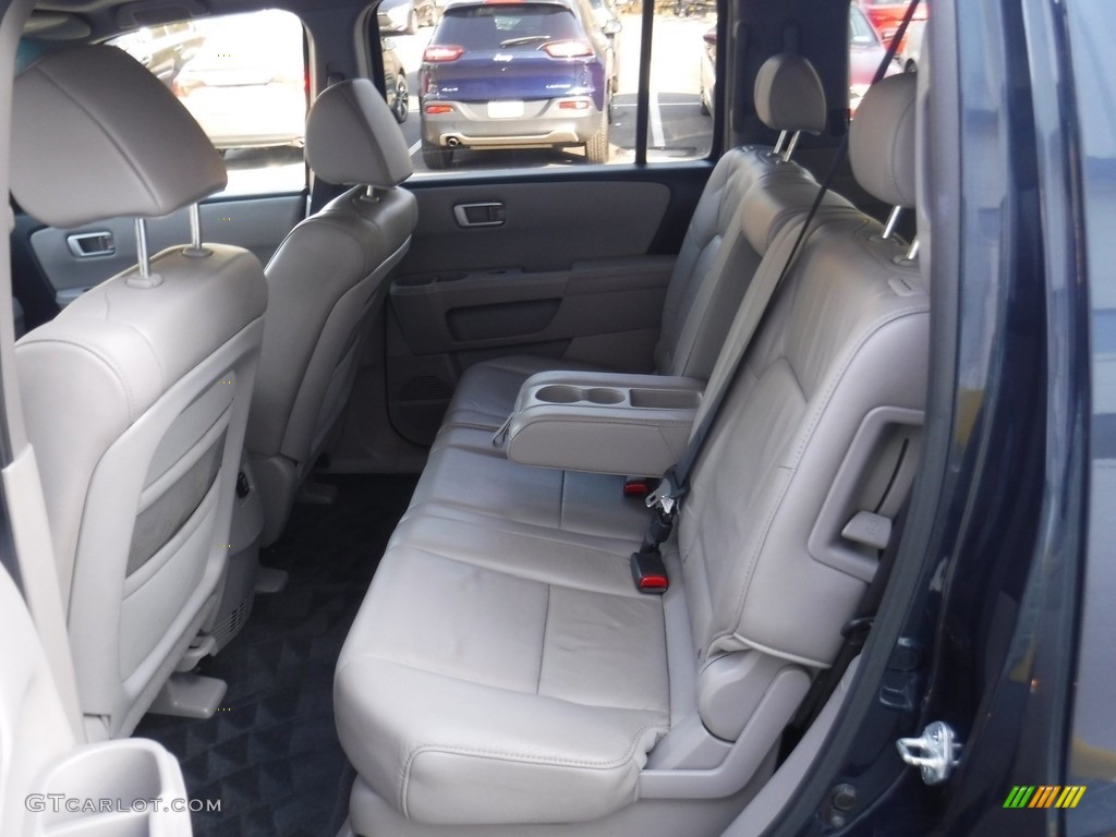 2011 Pilot EX-L 4WD - Bali Blue Pearl / Gray photo #23