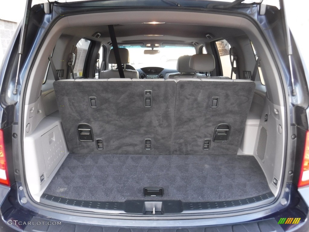 2011 Pilot EX-L 4WD - Bali Blue Pearl / Gray photo #25