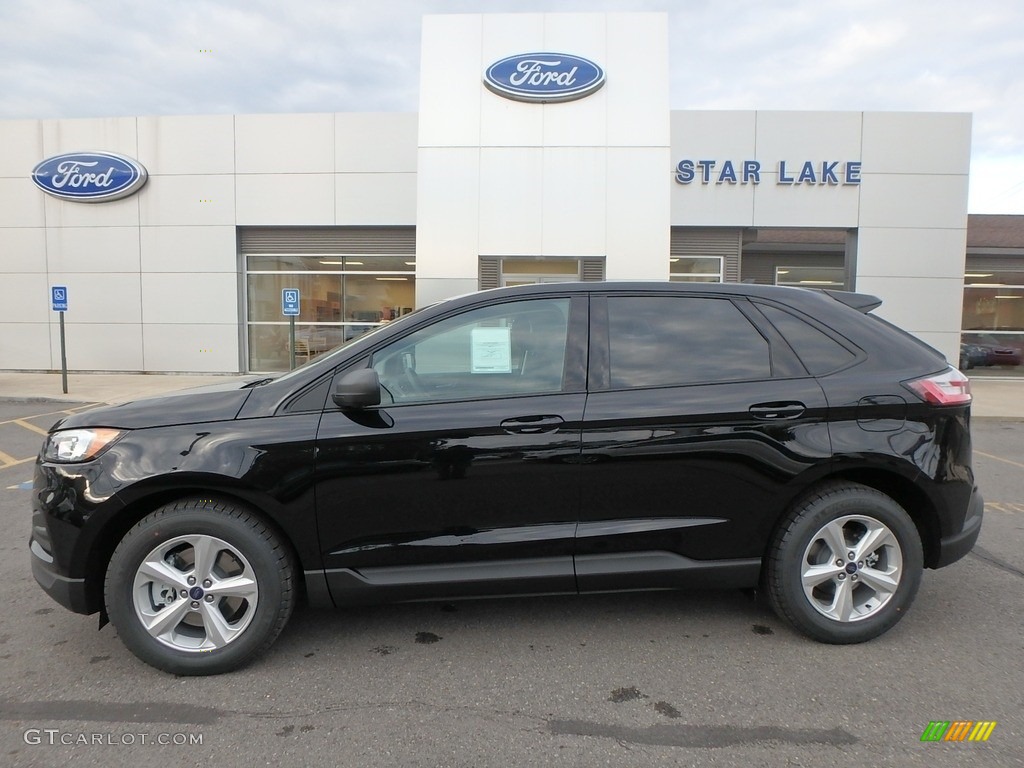2019 Edge SE AWD - Agate Black / Ebony photo #1