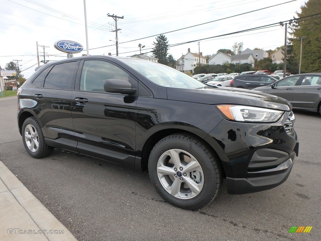 Agate Black 2019 Ford Edge SE AWD Exterior Photo #130215661