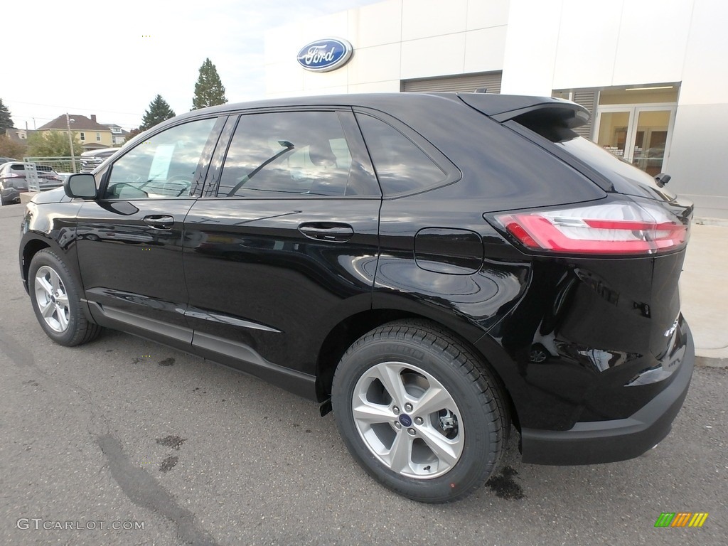 2019 Edge SE AWD - Agate Black / Ebony photo #8