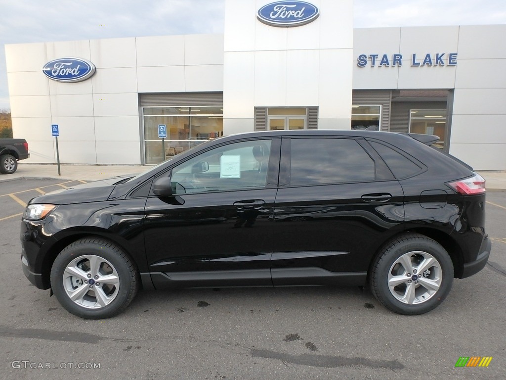 2019 Edge SE AWD - Agate Black / Ebony photo #9