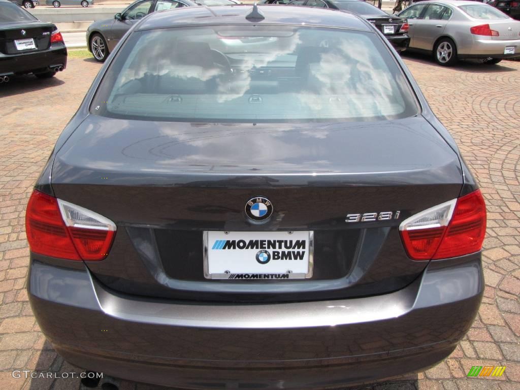 2008 3 Series 328i Sedan - Sparkling Graphite Metallic / Black photo #12