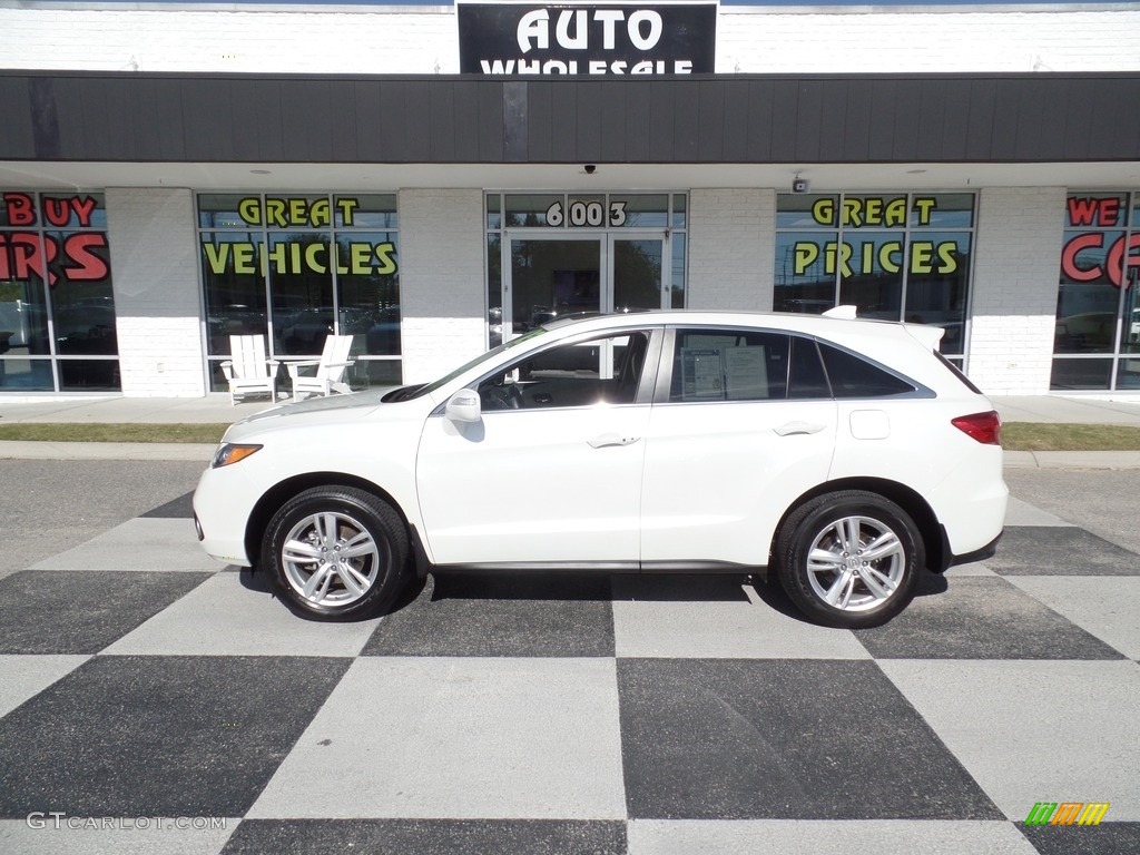 White Diamond Pearl Acura RDX