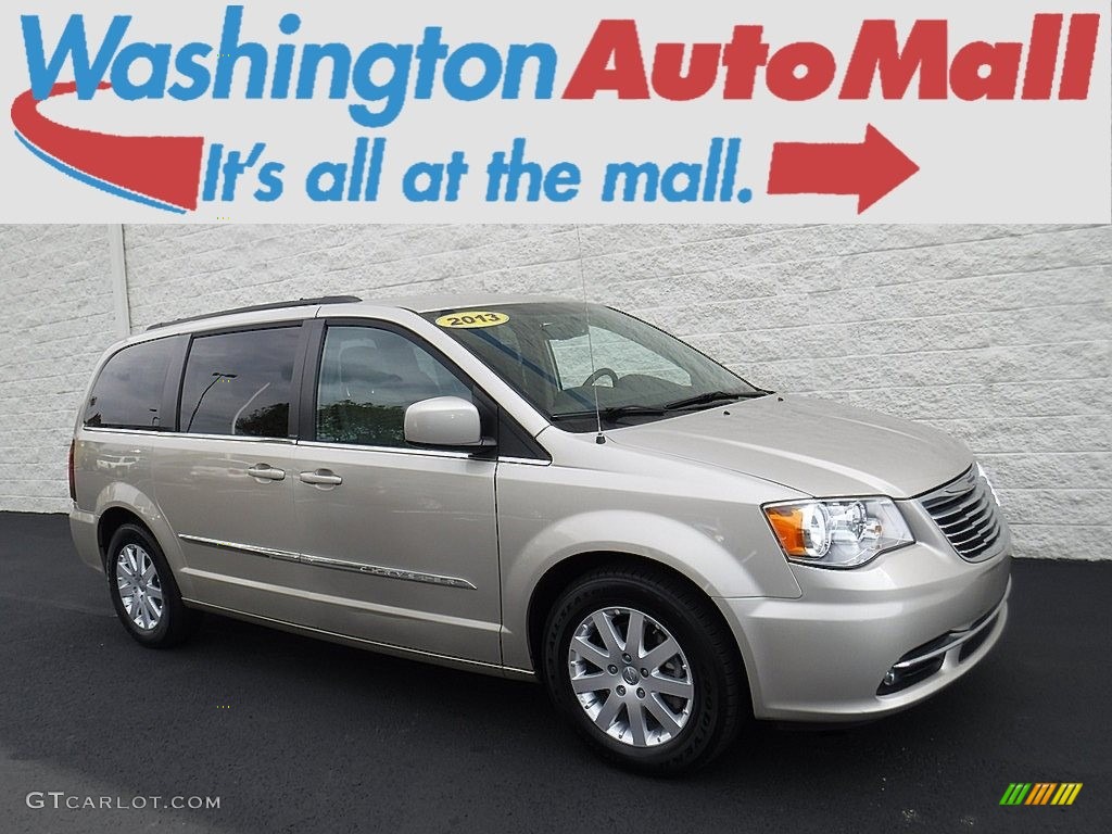 2013 Town & Country Touring - Cashmere Pearl / Dark Frost Beige/Medium Frost Beige photo #1