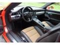 2018 Porsche 911 Espresso/Cognac Natural Interior Interior Photo