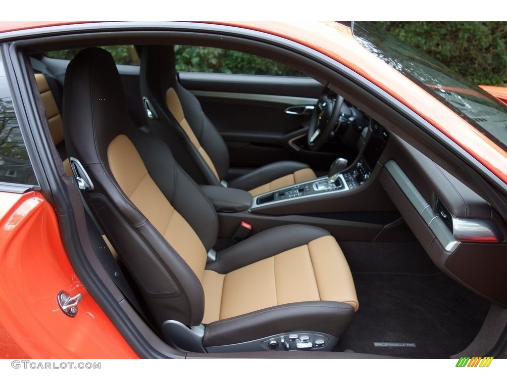 2018 Porsche 911 Turbo S Coupe Front Seat Photo #130218643