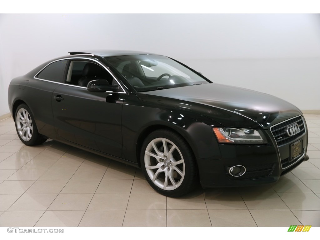 2012 A5 2.0T quattro Coupe - Brilliant Black / Black photo #1