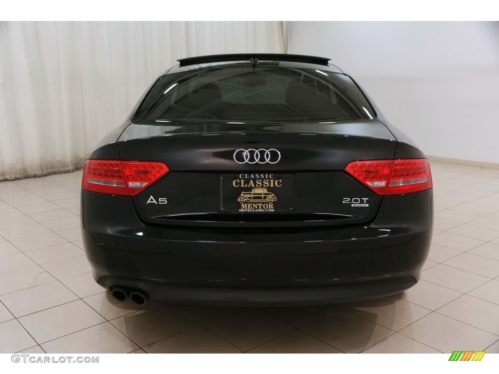 2012 A5 2.0T quattro Coupe - Brilliant Black / Black photo #23