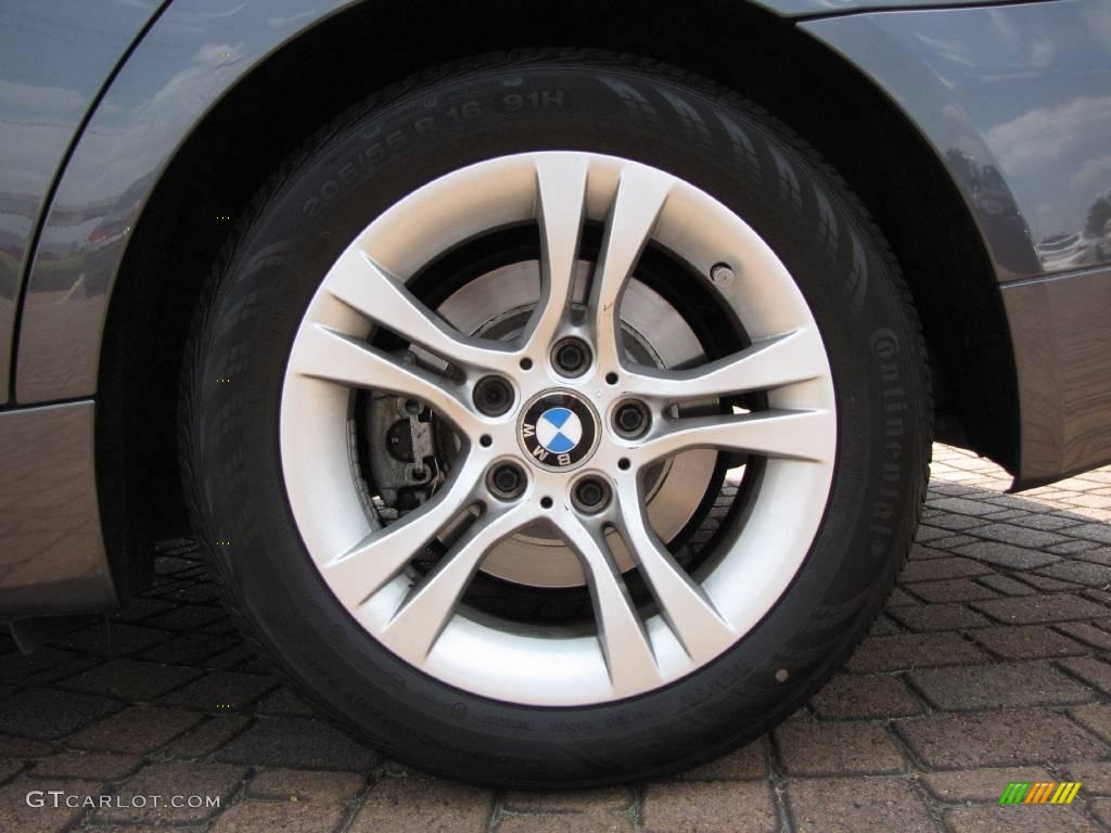 2008 3 Series 328i Sedan - Sparkling Graphite Metallic / Black photo #28