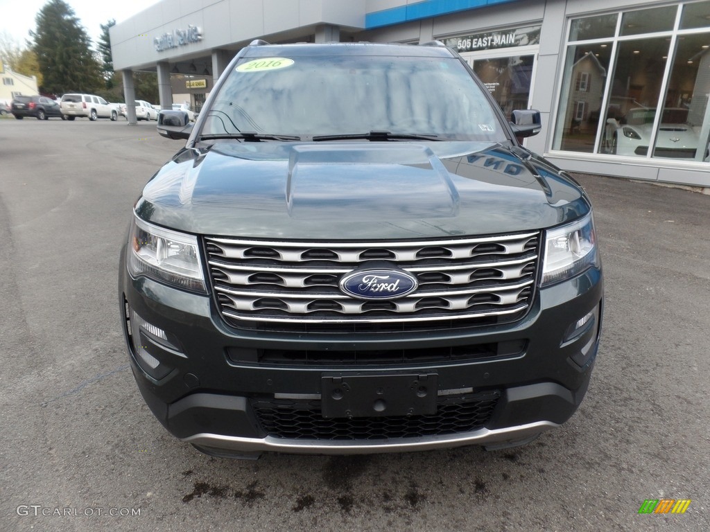 2016 Explorer XLT 4WD - Guard Metallic / Ebony Black photo #2