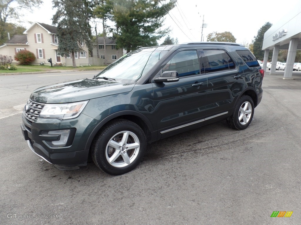 2016 Explorer XLT 4WD - Guard Metallic / Ebony Black photo #4