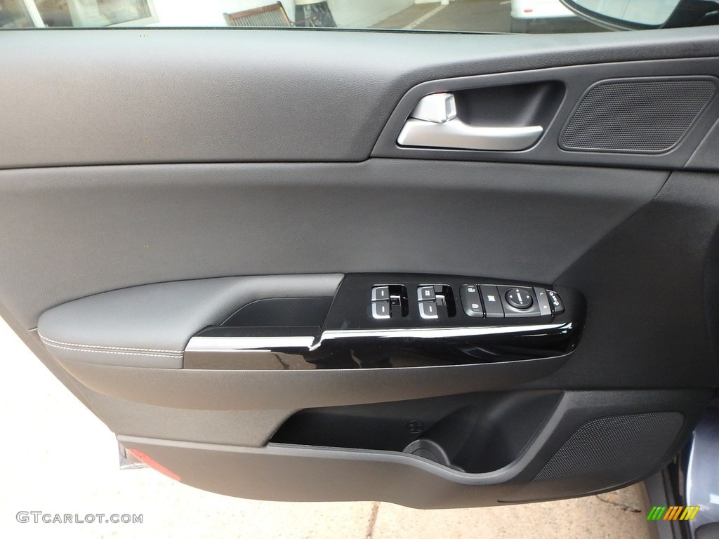 2019 Sportage EX AWD - Pacific Blue / Black photo #14