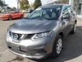 2016 Gun Metallic Nissan Rogue S AWD  photo #3