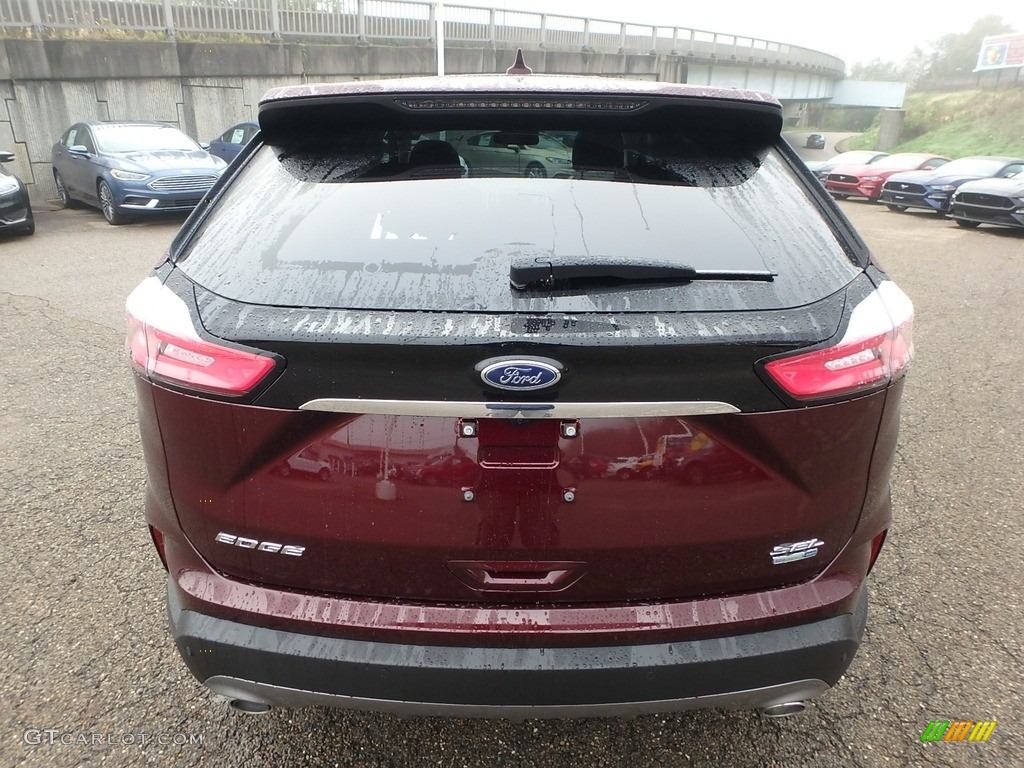 2019 Edge SEL AWD - Burgundy Velvet / Ebony photo #4