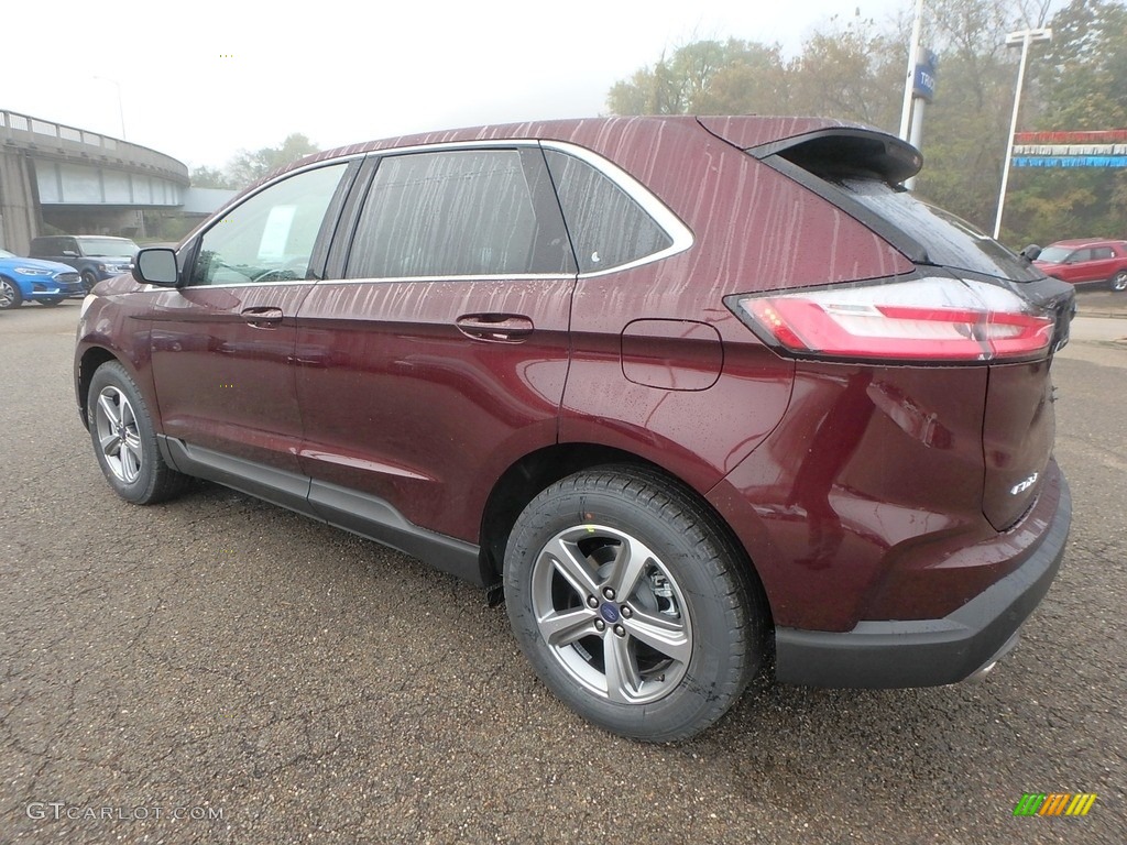 2019 Edge SEL AWD - Burgundy Velvet / Ebony photo #5