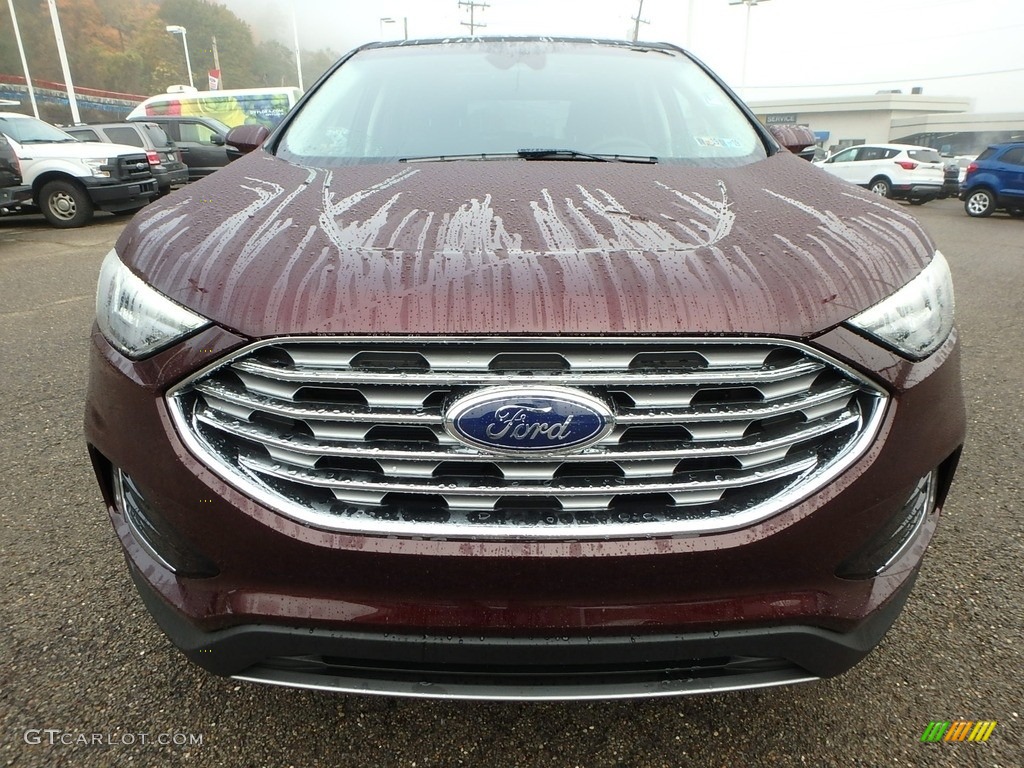 2019 Edge SEL AWD - Burgundy Velvet / Ebony photo #8