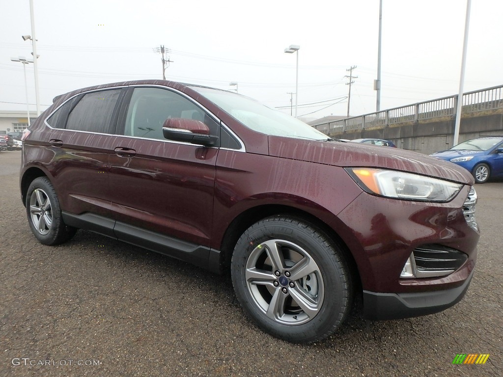 2019 Edge SEL AWD - Burgundy Velvet / Ebony photo #9