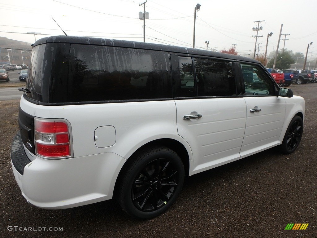 2019 Flex Limited AWD - Oxford White / Dark Earth Gray/Light Earth Gray photo #2
